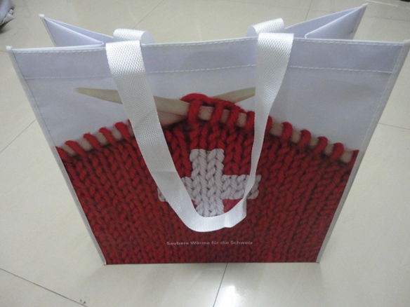 Laminated non woven bag jb12307