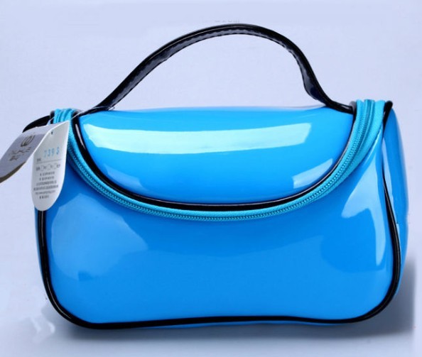 shiny pvc cosmetic bags JB12154
